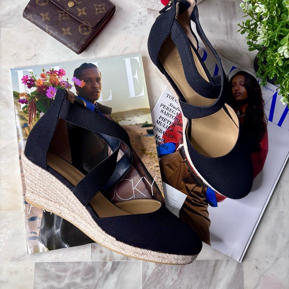 Talbots Lyndsay Espadrille Wedges - Picture 1 of 10